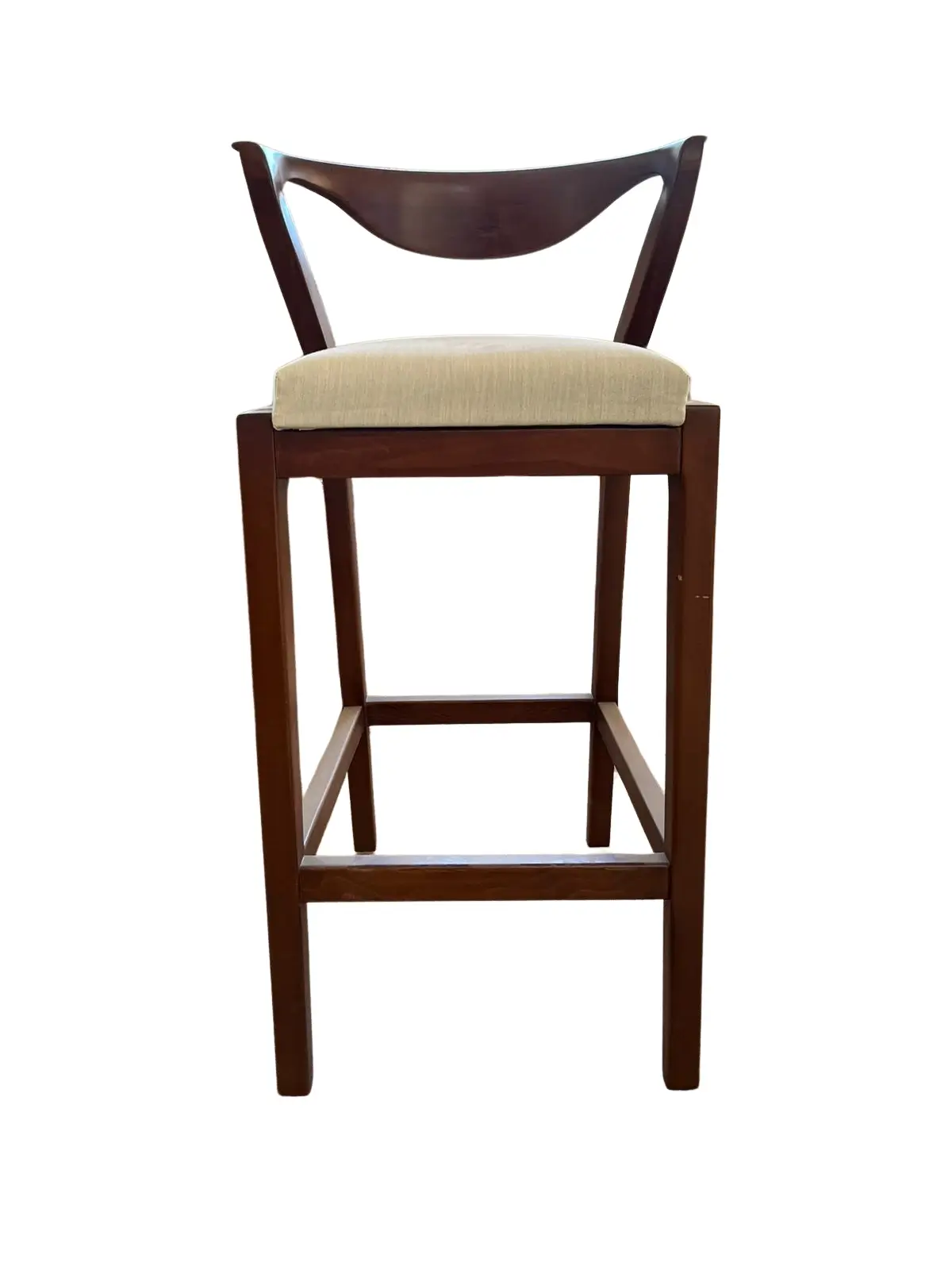 Classic Beech Bar Stool - Polygon Design